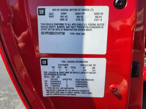 2001 Chevrolet Camaro Z28