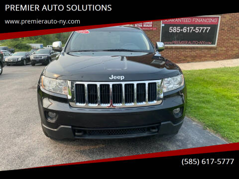2011 Jeep Grand Cherokee for sale at PREMIER AUTO SOLUTIONS in Spencerport NY