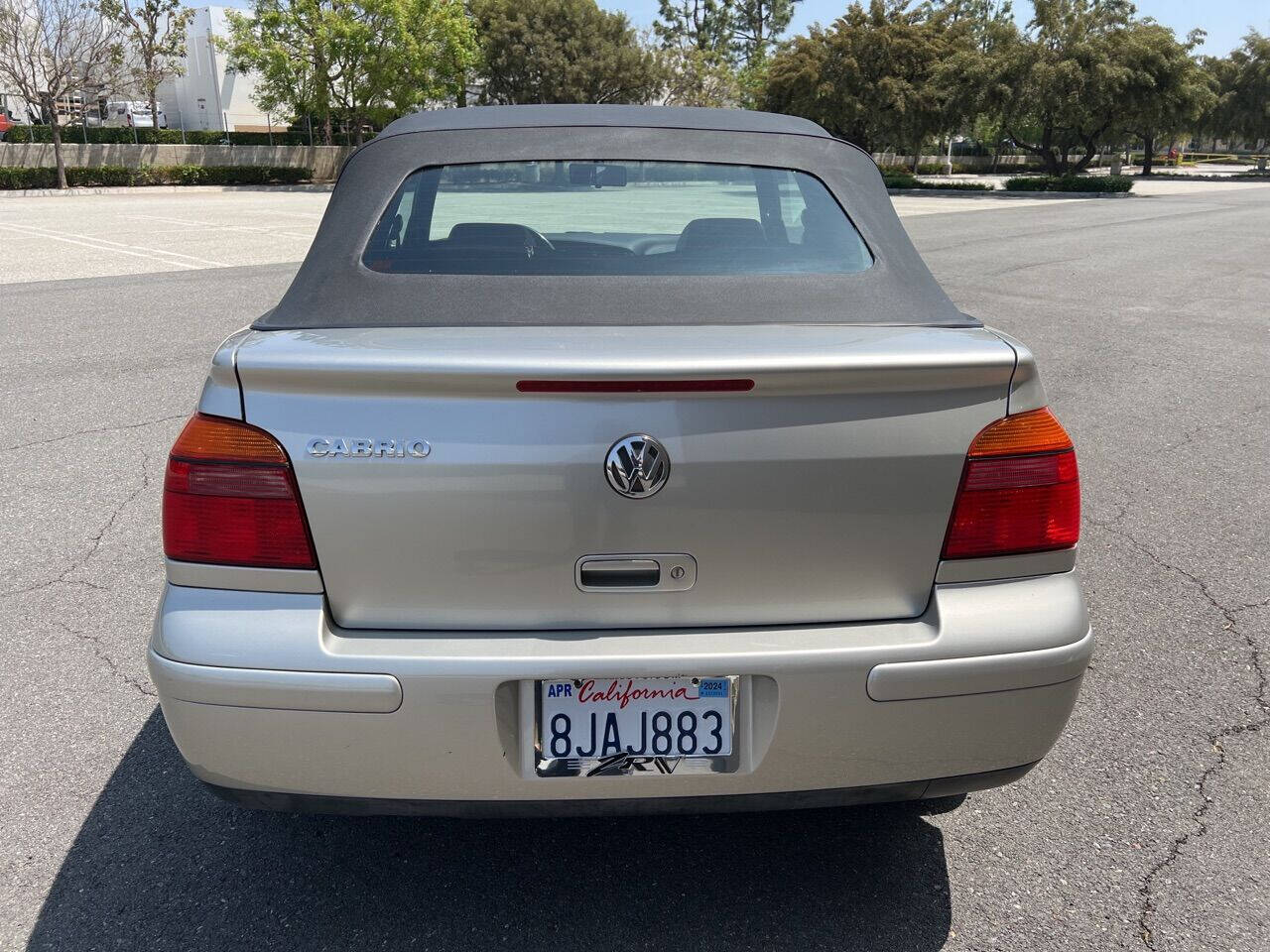 2001 Volkswagen Cabrio for sale at ZRV AUTO INC in Brea, CA