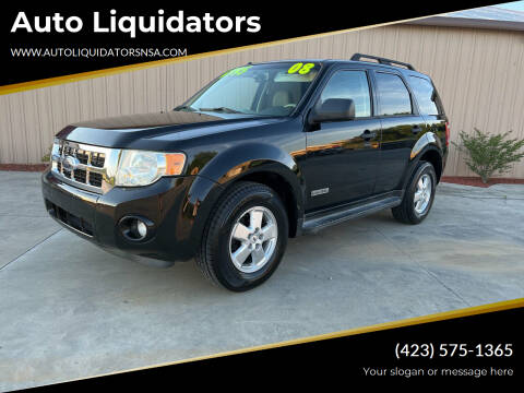 2008 Ford Escape for sale at Auto Liquidators in Bluff City TN