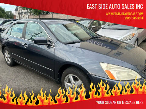 2004 Honda Accord for sale at EAST SIDE AUTO SALES INC in Paterson NJ