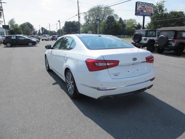 2014 Kia Cadenza for sale at FINAL DRIVE AUTO SALES INC in Shippensburg, PA