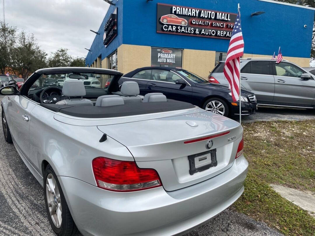 2008 BMW 1 Series for sale at Primary Auto Mall in Fort Myers, FL