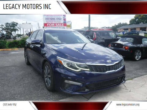 2019 Kia Optima for sale at LEGACY MOTORS INC in New Port Richey FL