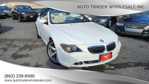 2006 BMW 6 Series for sale at Auto Trader Wholesale Inc in Saddle Brook NJ