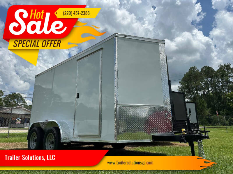 2025 6x12 Tandem Axle 6x12TA Enclosed Cargo Trailer for sale at Trailer Solutions, LLC in Fitzgerald GA