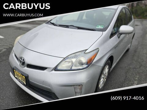 2013 Toyota Prius Plug-in Hybrid for sale at CARBUYUS in Ewing NJ