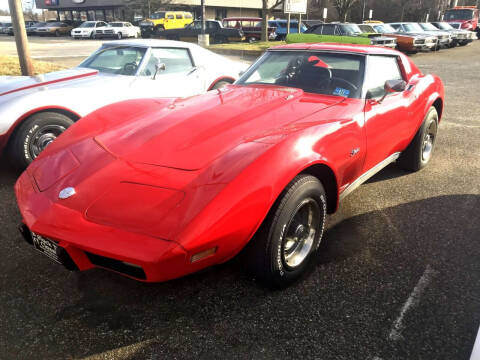 1975 Chevrolet Corvette for sale at Black Tie Classics in Stratford NJ