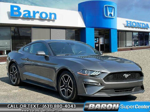 2021 Ford Mustang for sale at Baron Super Center in Patchogue NY