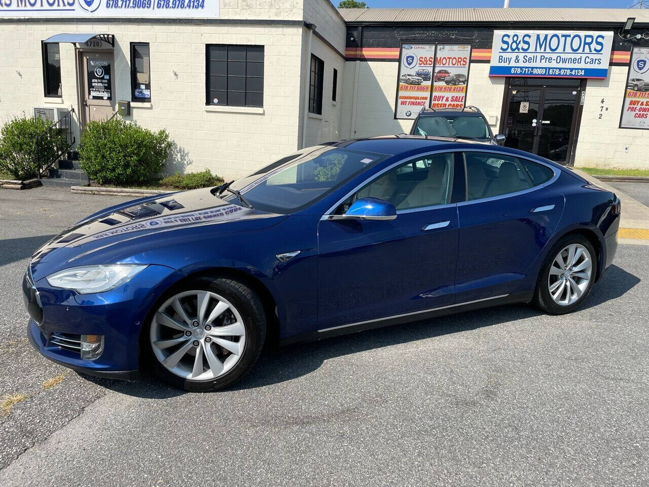 2015 Tesla Model S for sale at S & S Motors in Marietta, GA