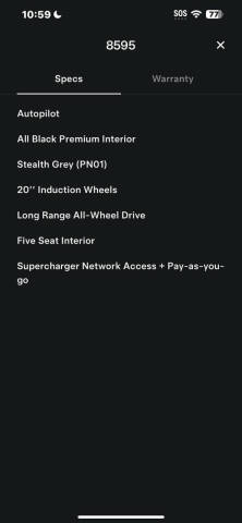 2024 Tesla Model Y Long Range