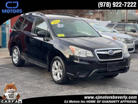 2014 Subaru Forester for sale at CJ Motors Inc. in Beverly MA