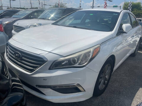 2015 Hyundai Sonata for sale at America Auto Wholesale Inc in Miami FL