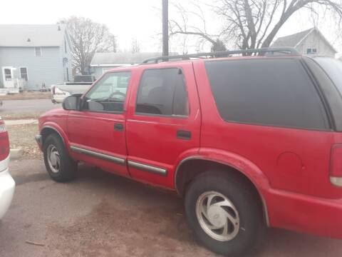 1997 Chevrolet S-10 Blazer for sale at ZITTERICH AUTO SALE'S in Sioux Falls SD
