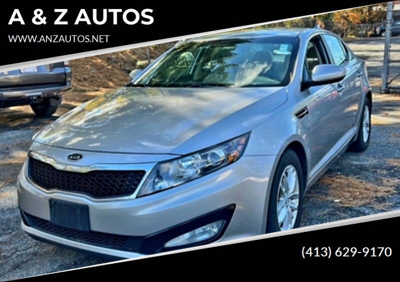 2012 Kia Optima for sale at A & Z AUTOS in Westfield MA