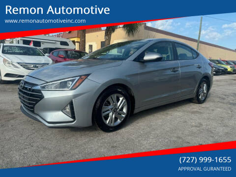 2020 Hyundai Elantra for sale at Remon Automotive in Saint Petersburg FL