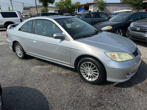 2005 Honda Civic for sale at Automotive Sales & Service in Greenville SC