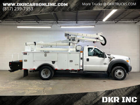 2015 Ford F-550 Super Duty for sale at DKR INC in Arlington TX