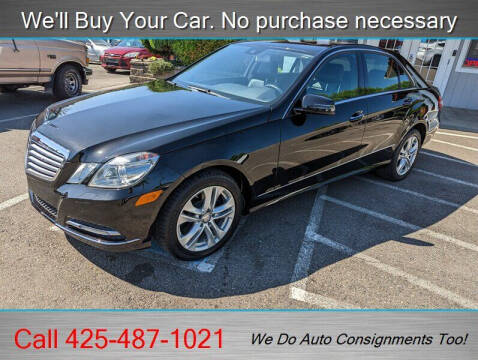 2011 Mercedes-Benz E-Class for sale at Platinum Autos in Woodinville WA