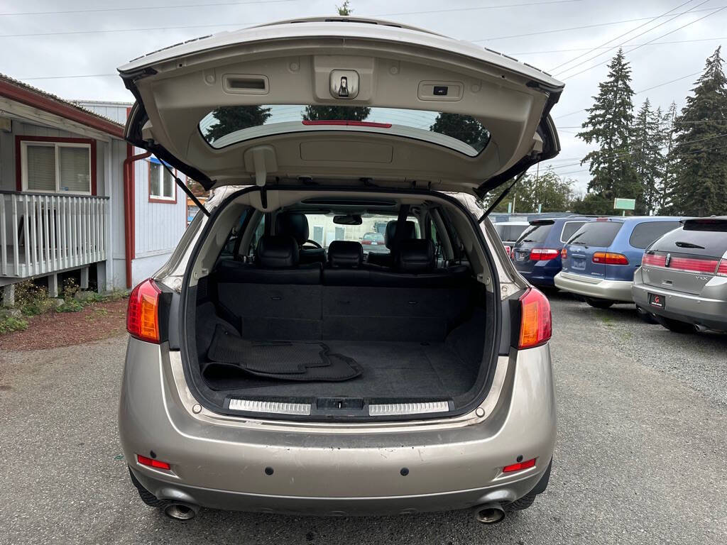 2009 Nissan Murano for sale at Cascade Motors in Olympia, WA