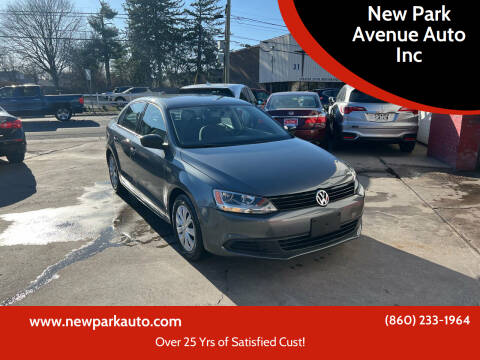 2013 Volkswagen Jetta for sale at New Park Avenue Auto Inc in Hartford CT