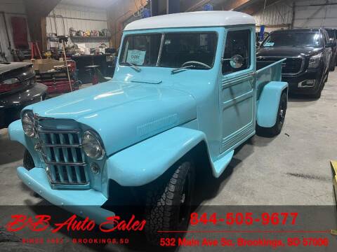 1956 Willys Pickup for sale at B & B Auto Sales in Brookings SD