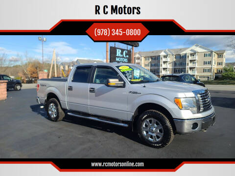 2012 Ford F-150 for sale at R C Motors in Lunenburg MA