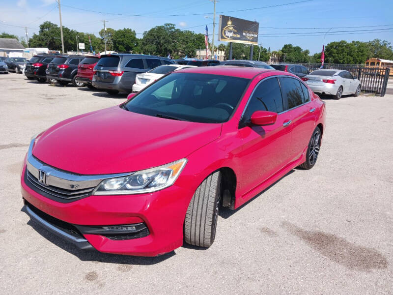 2016 Honda Accord for sale at ROYAL AUTO MART in Tampa FL