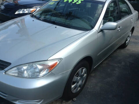 2004 Toyota Camry for sale at CV AUTO CARE in Brockton MA