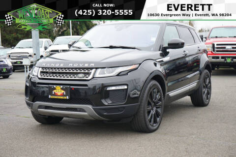 2018 Land Rover Range Rover Evoque for sale at West Coast AutoWorks in Everett WA