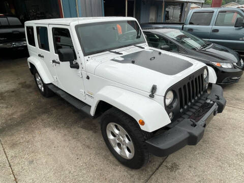 2014 Jeep Wrangler Unlimited for sale at E Motors LLC in Anderson SC