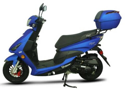 2019 50cc Viper Matte Finish 4  Stroke Moped Scooter