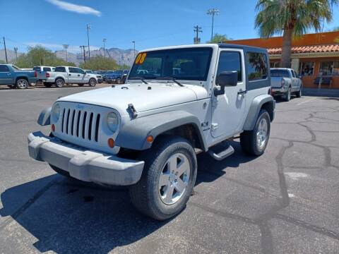 2008 Jeep Wrangler for sale at CAR WORLD in Tucson AZ