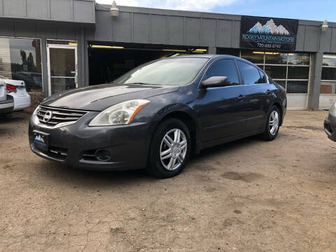 2012 Nissan Altima for sale at Rocky Mountain Motors LTD in Englewood CO