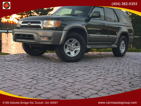 2000 Toyota 4Runner for sale at Carma Auto Group in Duluth GA