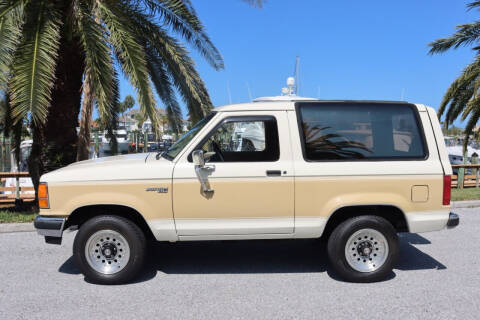 1990 Ford Bronco II for sale at GulfCoast Motorsports in Osprey FL