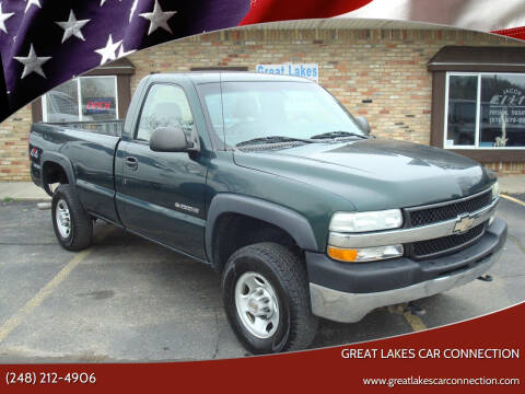 2002 Chevrolet Silverado 2500HD for sale at Great Lakes Car Connection in Metamora MI