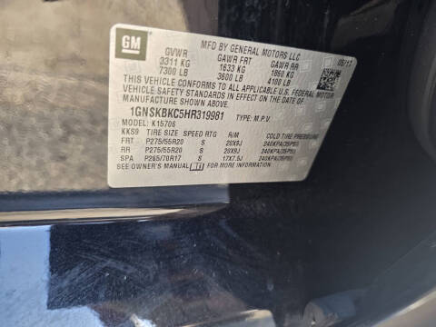 2017 Chevrolet Tahoe LT