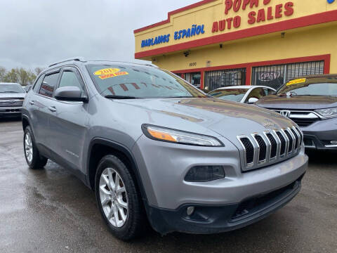 2015 Jeep Cherokee for sale at Popas Auto Sales in Detroit MI