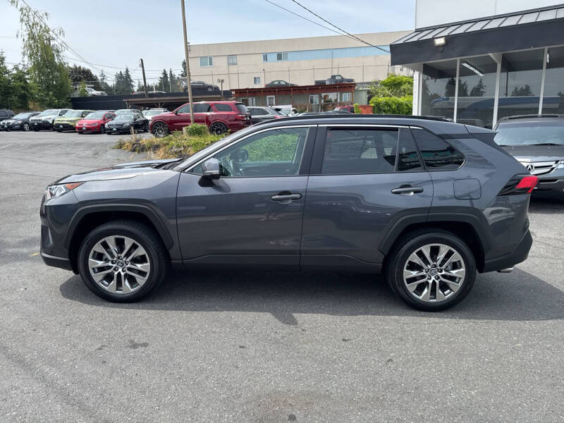 Used 2019 Toyota RAV4 XLE Premium with VIN 2T3A1RFV4KW056773 for sale in Edmonds, WA