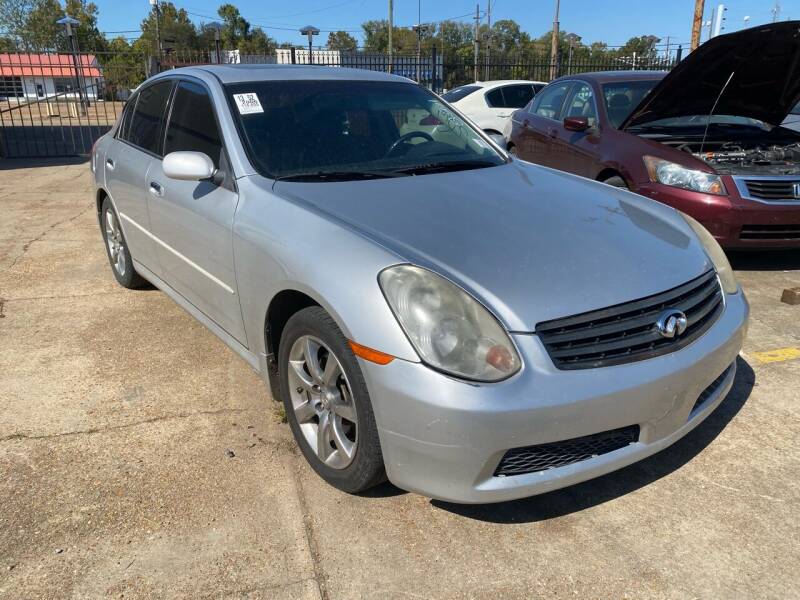 2006 Infiniti G35 for sale at Car City in Jackson MS