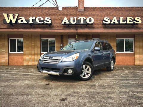 2013 Subaru Outback for sale at Wares Auto Sales INC in Traverse City MI
