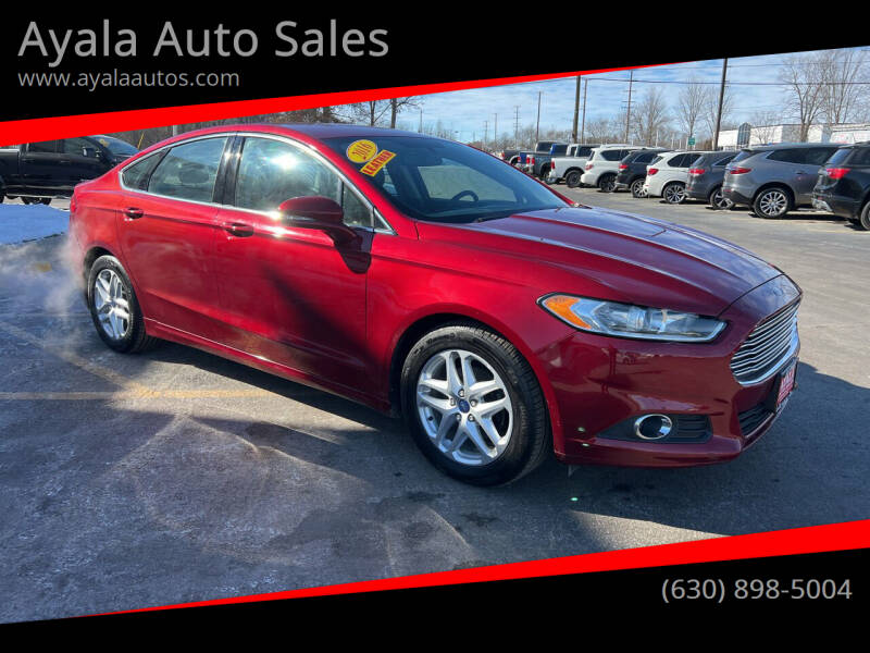 2016 Ford Fusion for sale at Ayala Auto Sales in Aurora IL