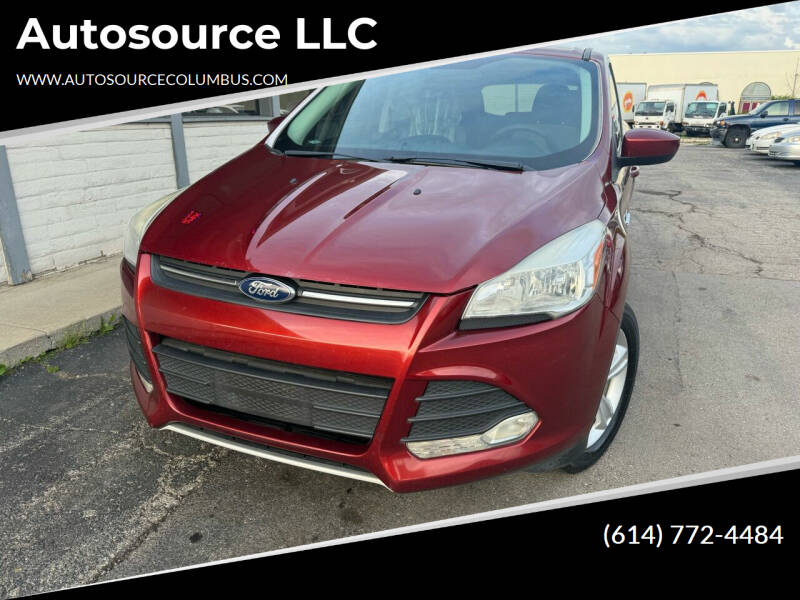 2015 Ford Escape for sale at Autosource LLC in Columbus OH