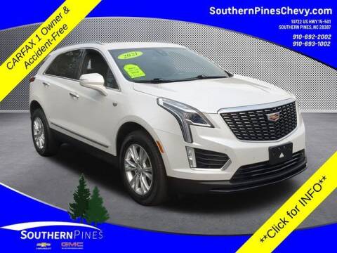 2021 Cadillac XT5 for sale at PHIL SMITH AUTOMOTIVE GROUP - SOUTHERN PINES GM in Southern Pines NC