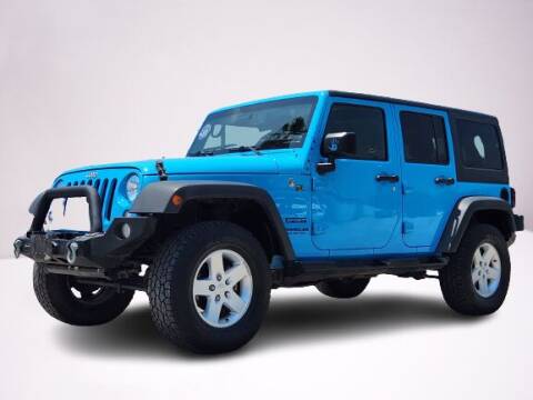 2017 Jeep Wrangler Unlimited for sale at A MOTORS SALES AND FINANCE - 10110 West Loop 1604 N in San Antonio TX
