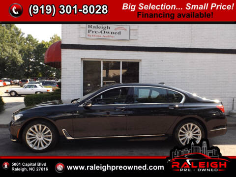 2017 BMW 7 Series for sale at Raleigh Pre-Owned in Raleigh NC