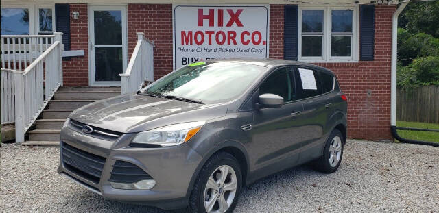 2013 Ford Escape for sale at Hix Motor Co in Jacksonville, NC