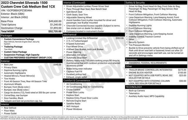 2023 Chevrolet Silverado 1500