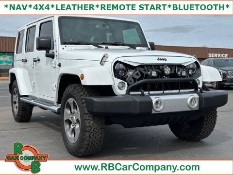 2017 Jeep Wrangler Unlimited for sale at R & B Car Co in Warsaw IN